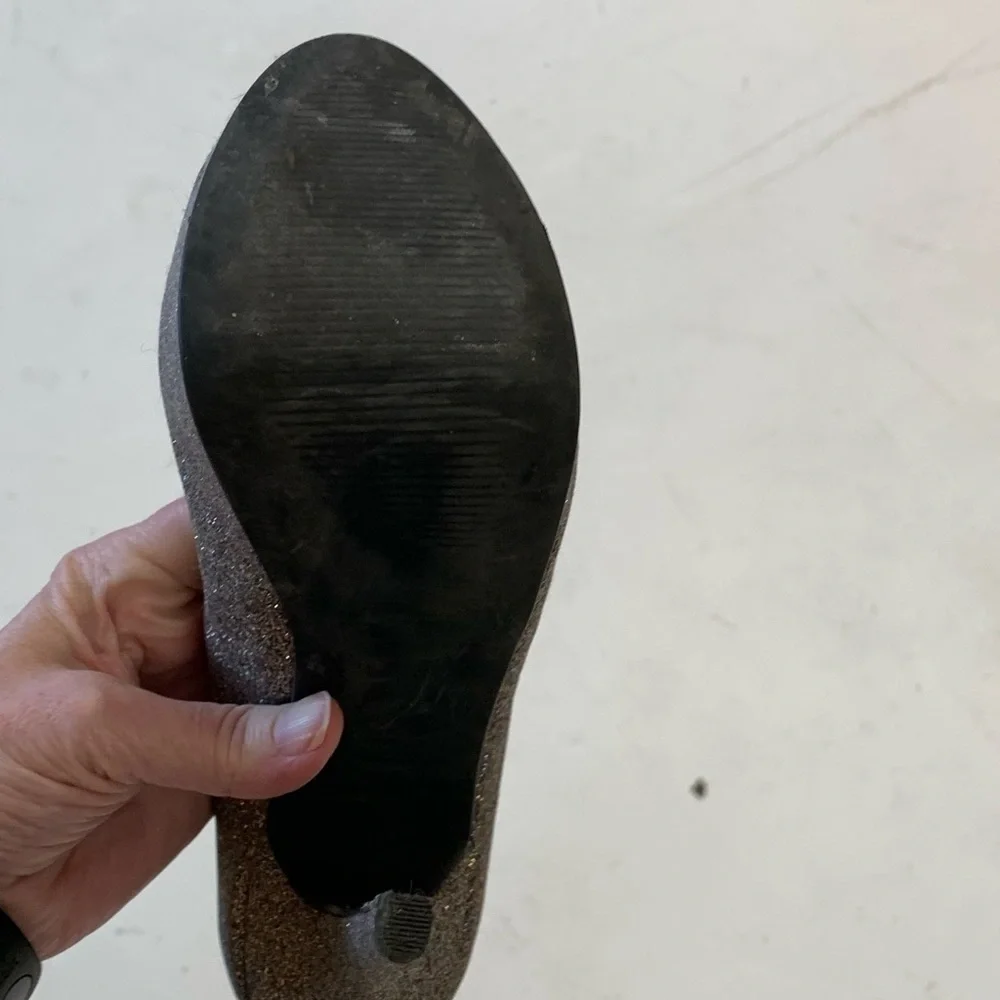 Steve Madden natali platform stiletto pumps size 7 5 in heel see pic-sm scuff
